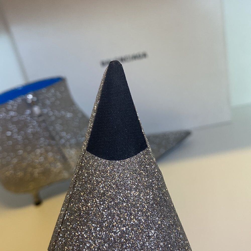 Balenciaga Leather Glitter Kitten - Picture 14 of 16